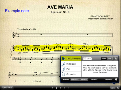 App – Musicnotes Sheet Music Viewer