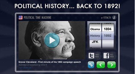 App – Political Time Machine