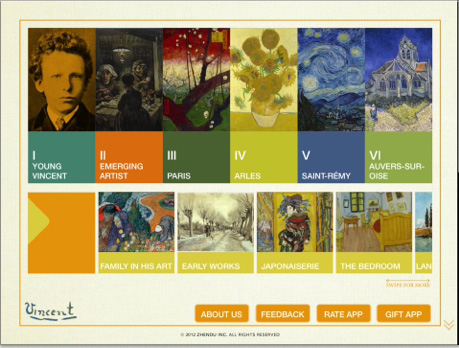 App – Van Gogh: Painted With Words