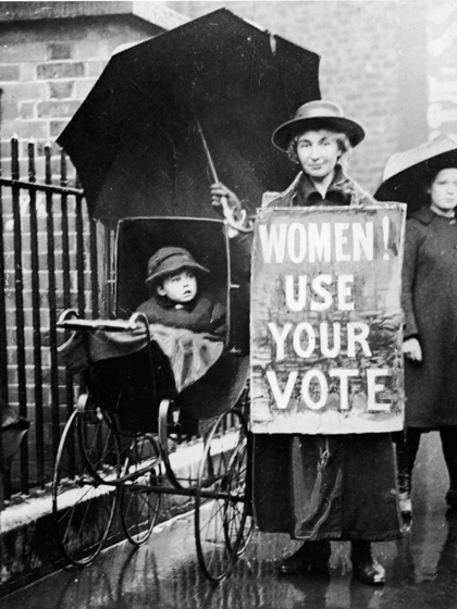 The Fight for Women’s Suffrage